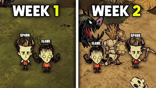 We Spent 2 Weeks in Dont Starve Together [upl. by Yeta]