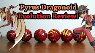 Pyrus Dragonoid Bakugan Review  Classic Bakugan Review 10 [upl. by Lednahc502]