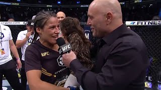 UFC 269 Julianna Peña Octagon Interview  New UFC Bantamweight Champion [upl. by Pacificas993]