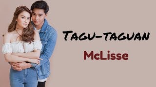 Lyrics McLisse  Tagutaguan Sakaling Maging Tayo OST [upl. by Ydnagrub524]