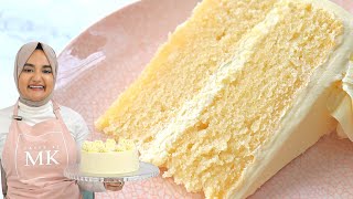 It took me months to perfect this VANILLA CAKE recipe Soft fluffy vanilla cake [upl. by Aerdnaeel771]