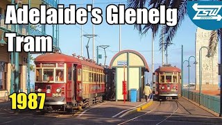 Adelaides Glenelg Tram 1987 Exclusive Footage of Glenelg Beach amp Trams glenelg [upl. by Allerim620]