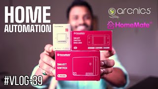 Home Automation  Smart Switch  vlog39 homeautomation homemate arcnics [upl. by Mathia]