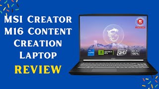 MSI Creator M16 16 Content Creation Laptop Power Meets Precision [upl. by Fritts]