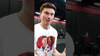 He can never stay serious🤣 gymgirl funnyvideos challenge interview [upl. by Nal108]