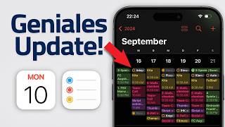 Apple Kalender amp Erinnerungen ENDLICH gut iOS 18 [upl. by Aleunam429]