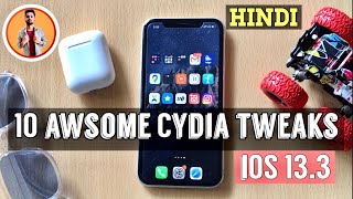 10 Awesome Cydia tweaks ios133  hindi any iPhone   Mohit Balani [upl. by Colombi]