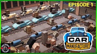 تجربة محاكي مصنع السيارات  car manufacture Episode  1 [upl. by Phipps]