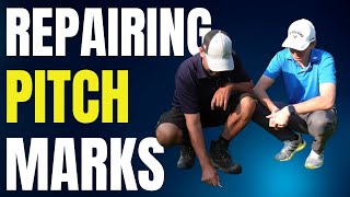 How To Correctly Repair A Pitch Mark [upl. by Angelo]