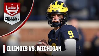 Illinois Fighting Illini vs Michigan Wolverines  Full Game Highlights [upl. by Etram]