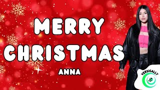 ANNA  MERRY CHRISTMAS FREESTYLE TestoLyrics [upl. by Wolff]