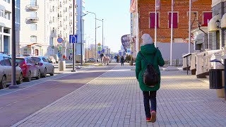 Walking in Ekaterinburg Russia 4K Spring 2023 March [upl. by Ecirtnahs]