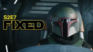 The Mandalorian Season 2 Ep7 Ending Fixed [upl. by Asylla]