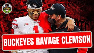 Ohio State Ravages Clemson  Rapid Reaction Late Kick Cut [upl. by Eelydnarb]