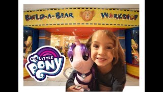 BUILD A BEAR  FIRST TIME  MY LITTLE PONY SURPRISE [upl. by Fredie]