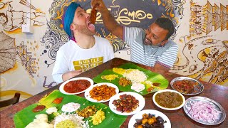 American Reacts 150 INDIAN FOOD DISHES in Kerala India [upl. by Dranreb]