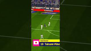 Takumi Minamino 🔥 youtubeshorts efootball football [upl. by Durr]