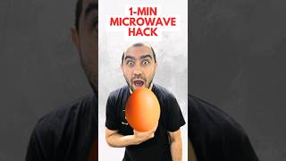 1Min Microwave Egg hack [upl. by Ahiel]