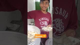 Momos 😋 Selling Hardworking Boy 👌 Rs 10 Only 🙄 shorts food trending viral momos streetfood [upl. by Nnail]