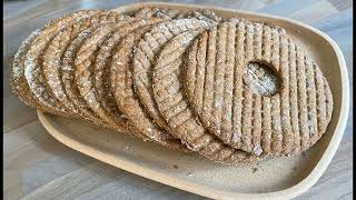 Knäckebröd Swedish Rye Crispbread [upl. by Enajiram602]