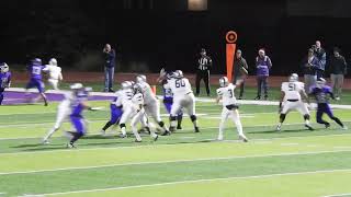 Silverado TD2 12yard pass from 3 Jace Weiss to 1 Jayden Pauling [upl. by Onairotciv]