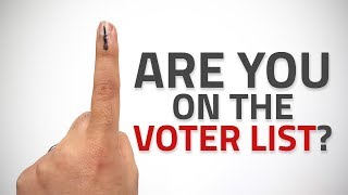 How to Check if Your Name Is on the Voter List Electoral Rolls in India [upl. by Hammad]