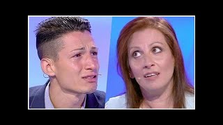 C’è posta per te cristian cerca la madre che lo ha abbandonato ma lei lo respinge  tgcom24 [upl. by Ahsoek]