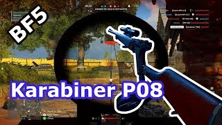 New Karabiner P08 Gameplay  Battlefield 5 no Commentary [upl. by Onivla440]