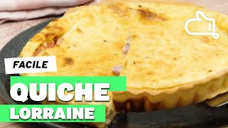 La recette de la quiche lorraine la base  Irresistible [upl. by Bishop928]