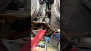 Honda accord oil pan gasket replacement [upl. by Lleryt]