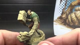 Painting Marvel Zombies Zombicide Sandman Shifting Sands Tutorial [upl. by Angid107]