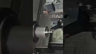 👉External turning😁 withcnc 🔥machine carbide🥵 inserts shortvideo ❣️viralvideo pleasesubscribe🙏 [upl. by Maram758]