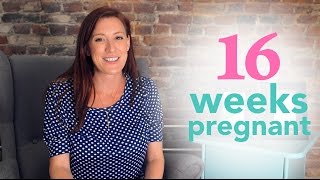 16 Weeks Pregnant  Ovia Pregnancy [upl. by Derna]