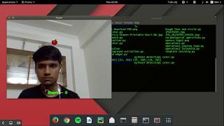 Snake Game Using OpenCV Python [upl. by Assilrac491]