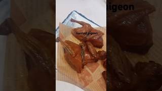 trying Zhongshans China famous roasted pigeon chinesefood foodie foodlover chinesecuisine [upl. by Notsehc]