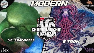 5C Omnath VS Eldrazi Tron MTG Modern [upl. by Alatea622]