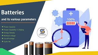 What is AmpHours CRating Energy Density in a Battery  All about Battery Parameters [upl. by Nwahsid]