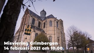 Misviering Grimbergen  14 februari 2021 om 1000 [upl. by Caldeira]