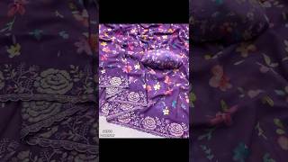 SP553 freeshipping Soft amp smooth weightless chiffon floral WhatsApp8520017589youtubepartnershorts [upl. by Haskell153]