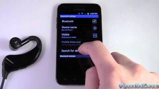 How To Pair Bluetooth On Android [upl. by Icat]