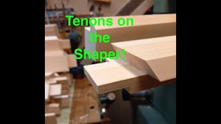 Tenon Tooling for the Shaper or Spindle Moulder  Short Tenons [upl. by Argus]