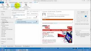 Outlook  Archivierung ganzer EMailOrdner als PDFPortfolio mit Acrobat XI [upl. by Enoryt]