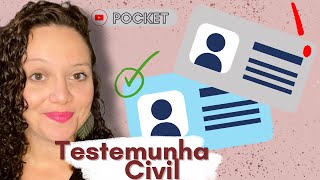 Quem Pode Ser sua TESTEMUNHA no Casamento Civil [upl. by Etennaej167]