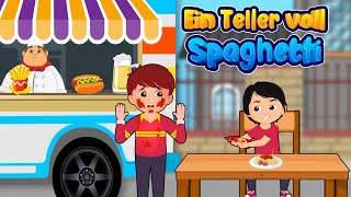 Ein Teller voll Spaghetti Offizielles Musik Video  SING SONG KINDERLIEDER [upl. by Henriques269]