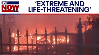 Mountain Fire destroys homes burns 10k acres in Southern California  LiveNOW from FOX [upl. by Hirza]