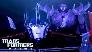 Transformers Prime  Megatron amp Orion  Animation  Mini Movie  Transformers Official [upl. by Melak]