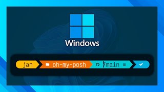 🎨 Make Windows Terminal Look Better  Oh My Posh Guide [upl. by Ban]