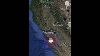 A new earthquake with a magnitude of 42 Richter strikes northwest of Aromas California2024 [upl. by Petronilla]