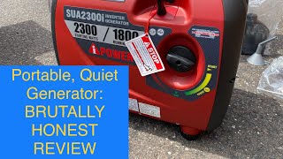 Brutally Honest CHEAP GENERATOR Review Ai Power SUA2300i Ultra Quiet Inverter GeneratorEpisode 90 [upl. by Llednar864]