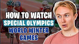 How to Watch Special Olympics World Winter Games From Anywhere 2024 [upl. by Leonor529]